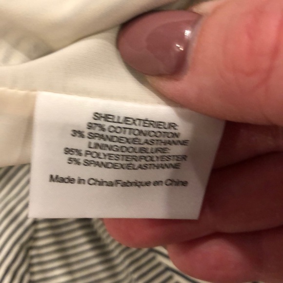 Tory Burch navy stripe shift dress NWT - Picture 8 of 8